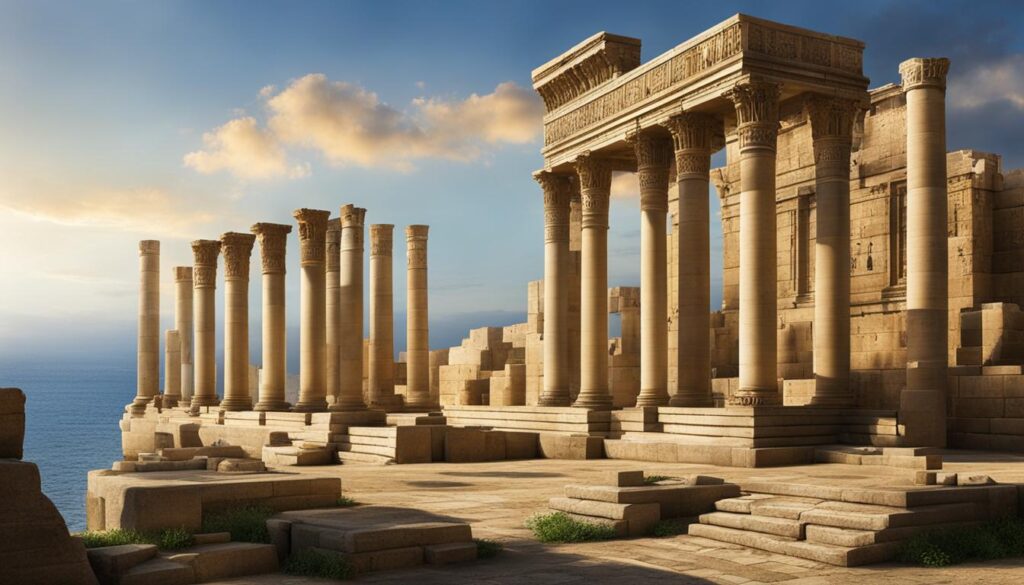 Alexandria's famous temples