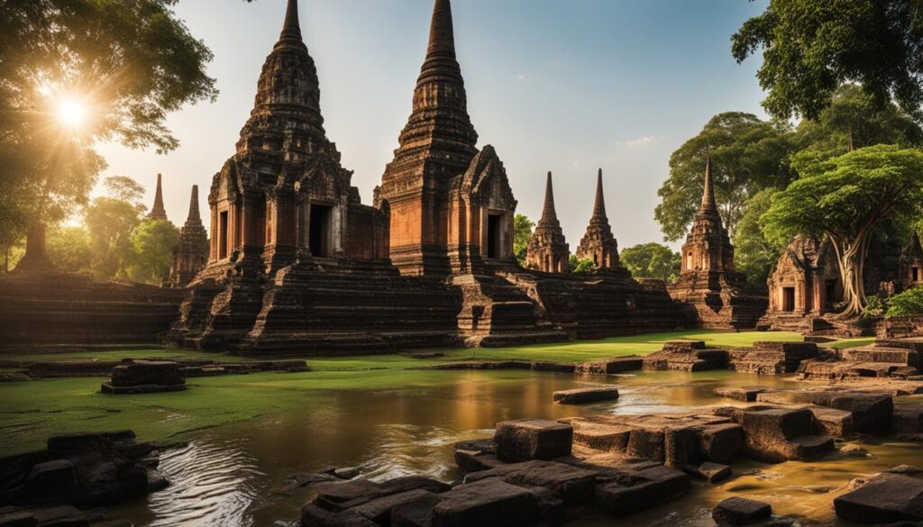 Ancient ruins of Ayutthaya