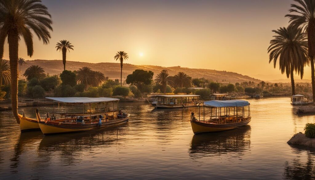 Aswan Nile River