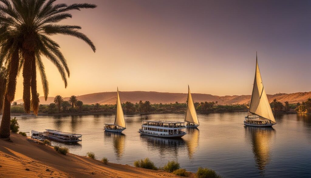 Aswan and the Nile River