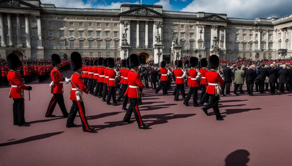 Changing of the Guard at Buckingham Palace