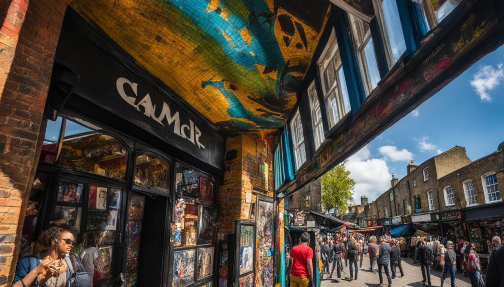 Eclectic vibes of Camden Market