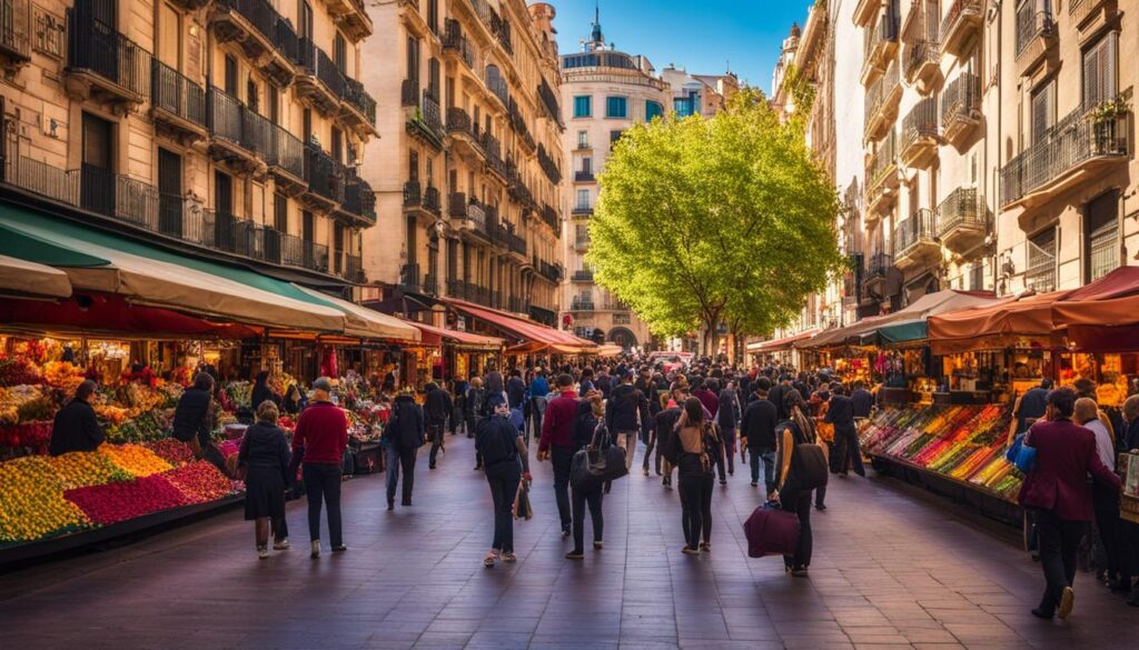 La Rambla in Barcelona