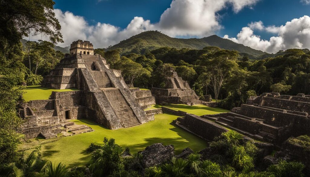 Mayan ruins at Santa Catalina