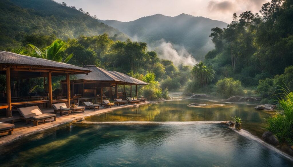 Pai hot springs