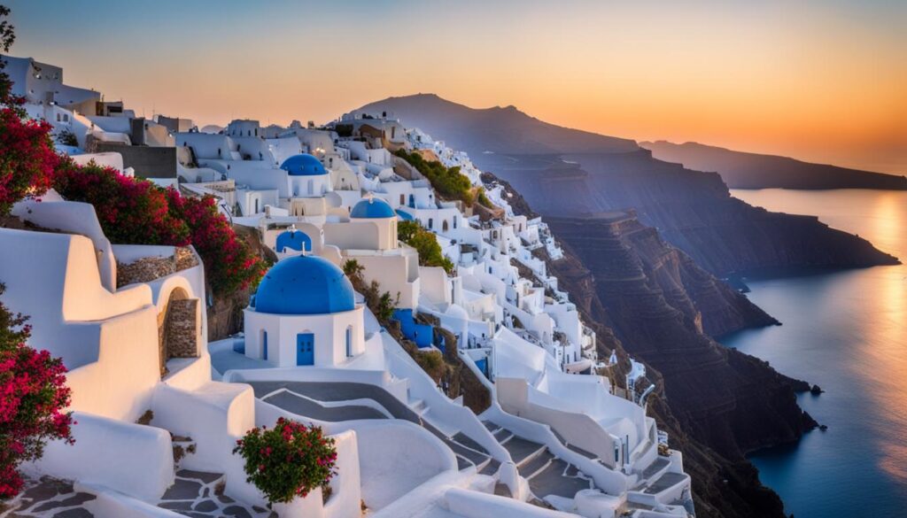 Picturesque Santorini