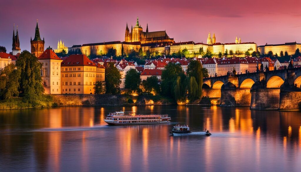 Prague Castle and Charles Bridge