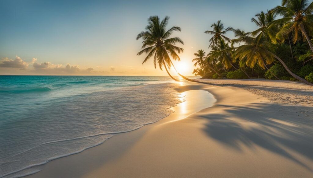 Private beach at Rosewood Mayakoba, Mexico