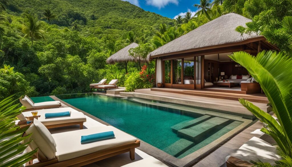 Private villa at Fregate Island Private, Seychelles