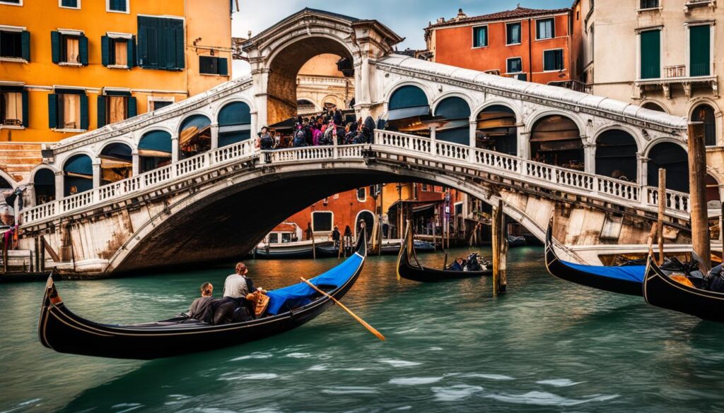 Rialto Bridge in Venice