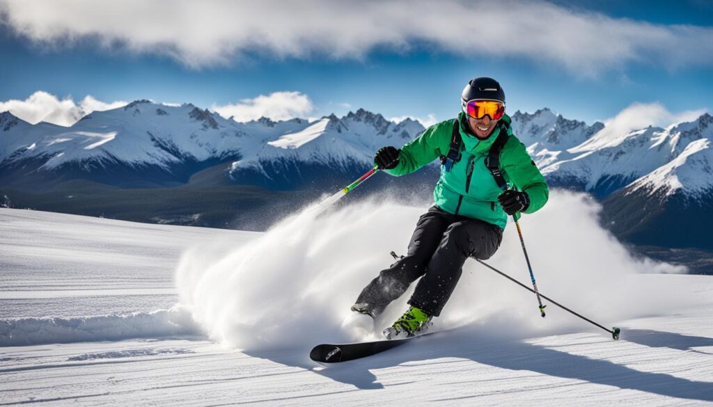 Skiing in Ushuaia