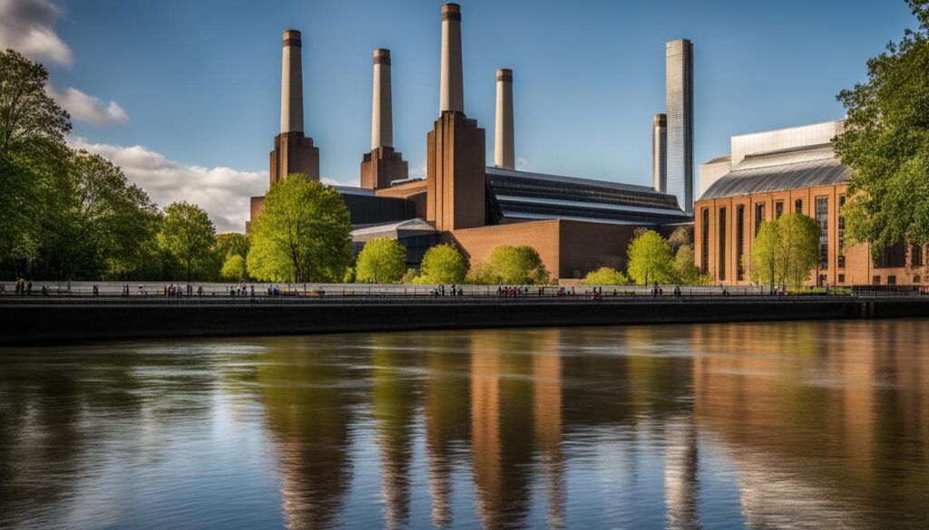 Tate Modern on the Thames River