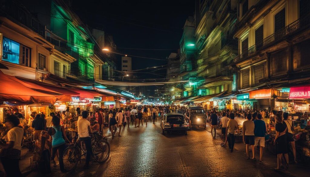 Vibrant Nightlife in São Paulo