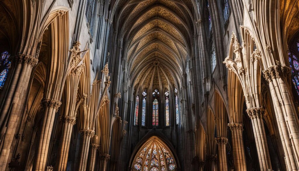 architectural design of barcelona cathedral