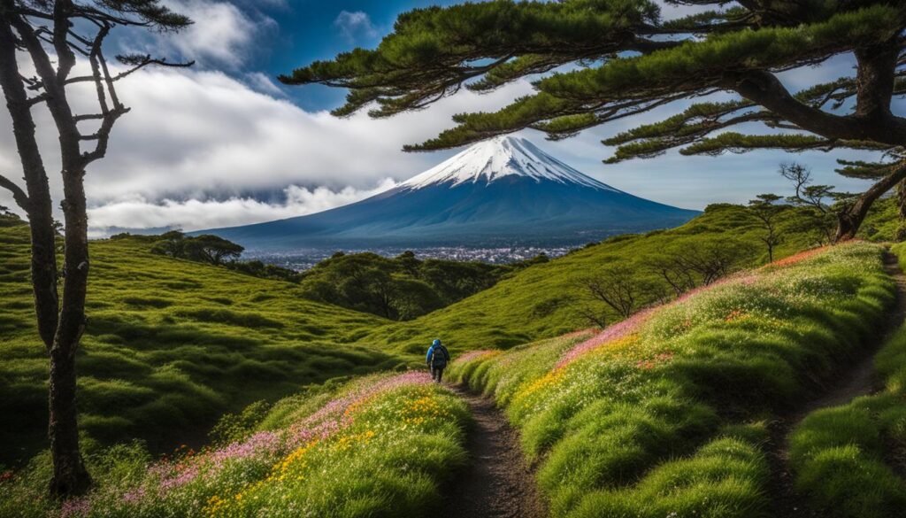 exploring the beauty of Mount Fuji