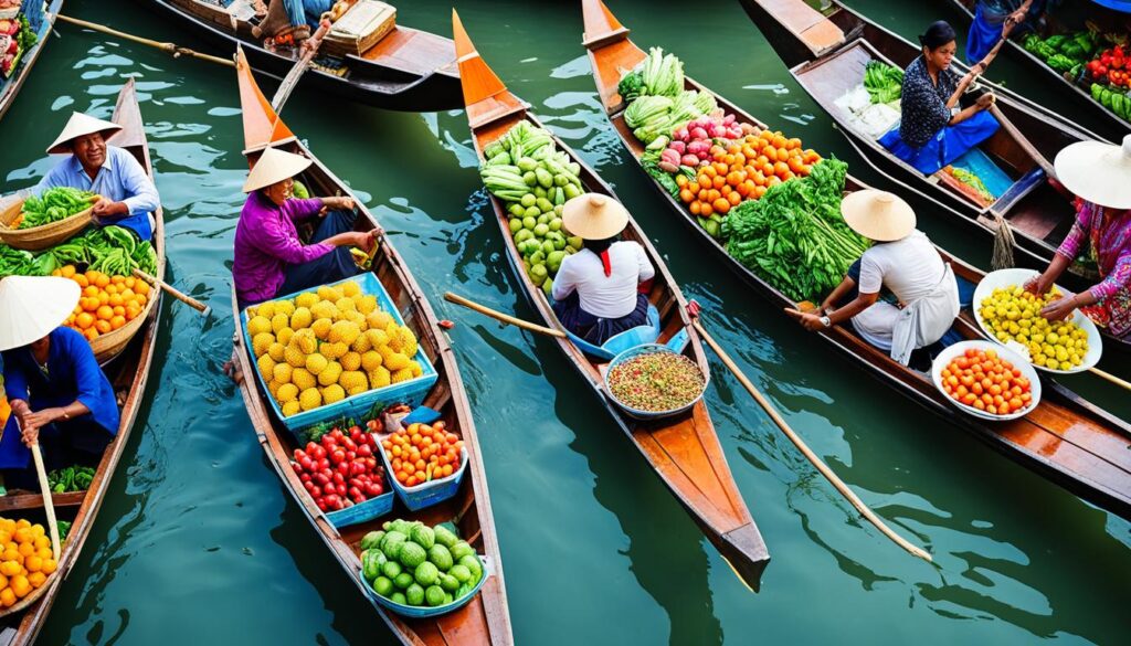 floating market