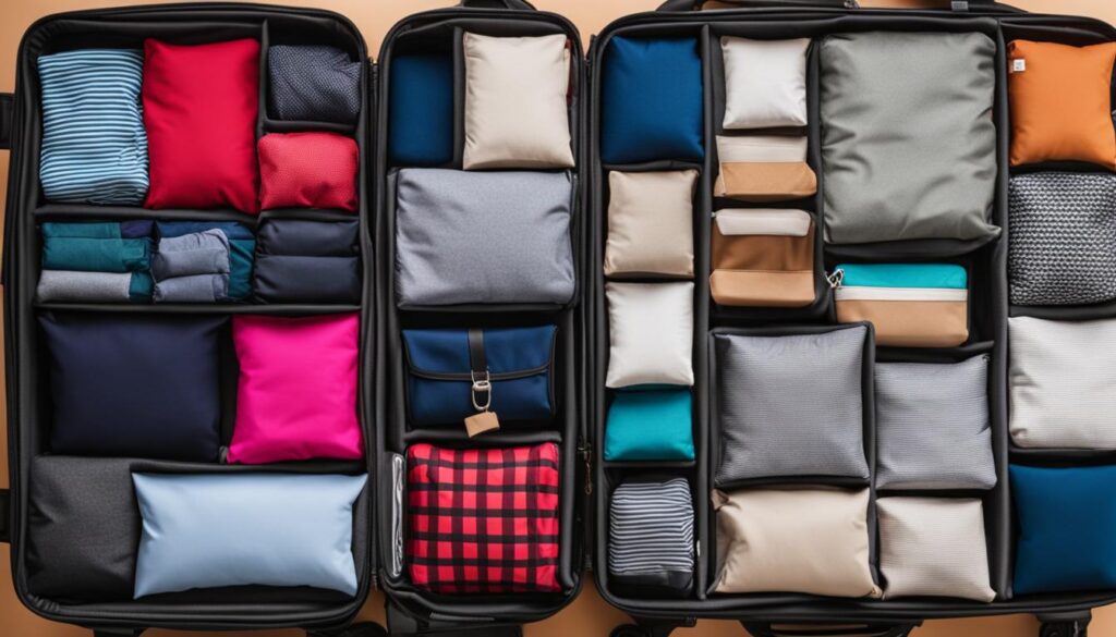 maximizing space with packing cubes