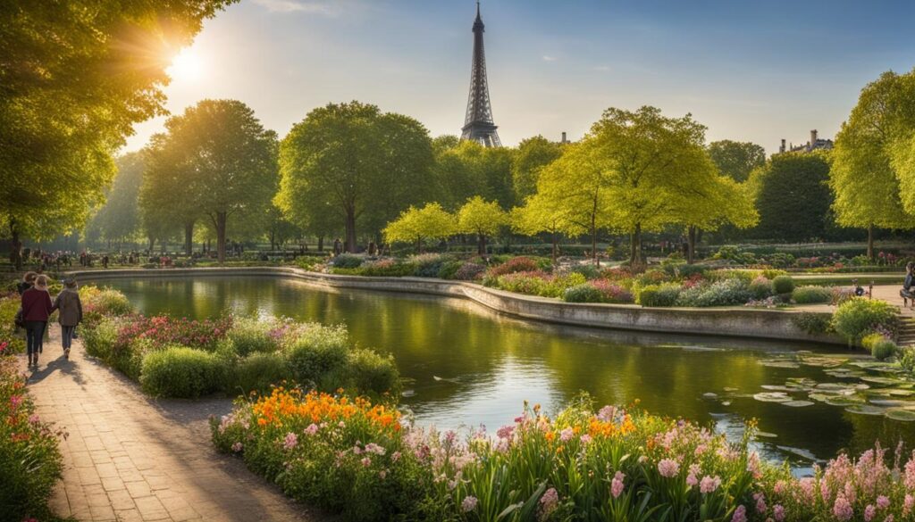 park in Paris