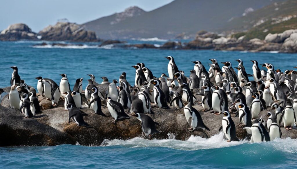 penguin colony in Simon's Town