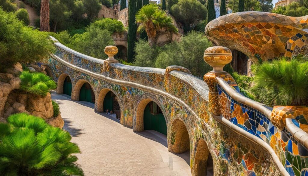 things to see and do in park güell