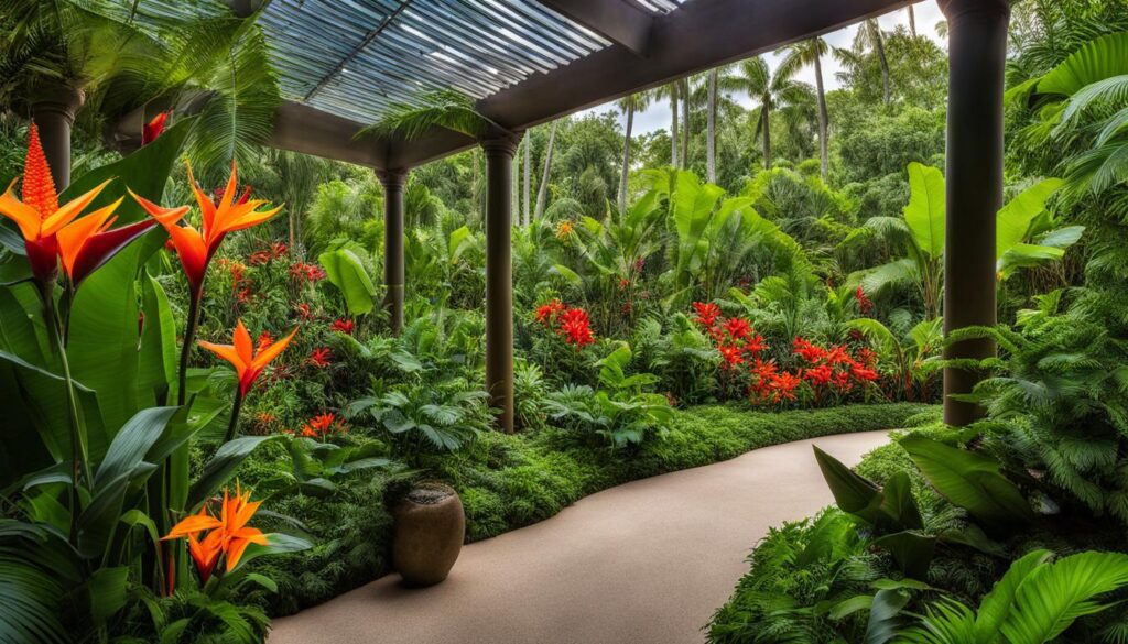 tropical gardens