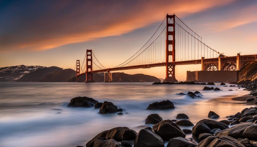 views of the Golden Gate