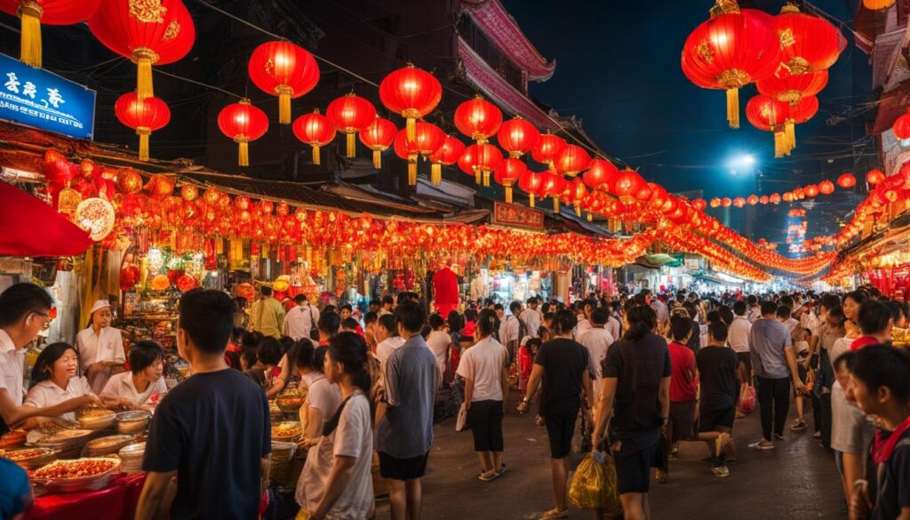 Chinese New Year celebrations in Bangkok's Chinatown