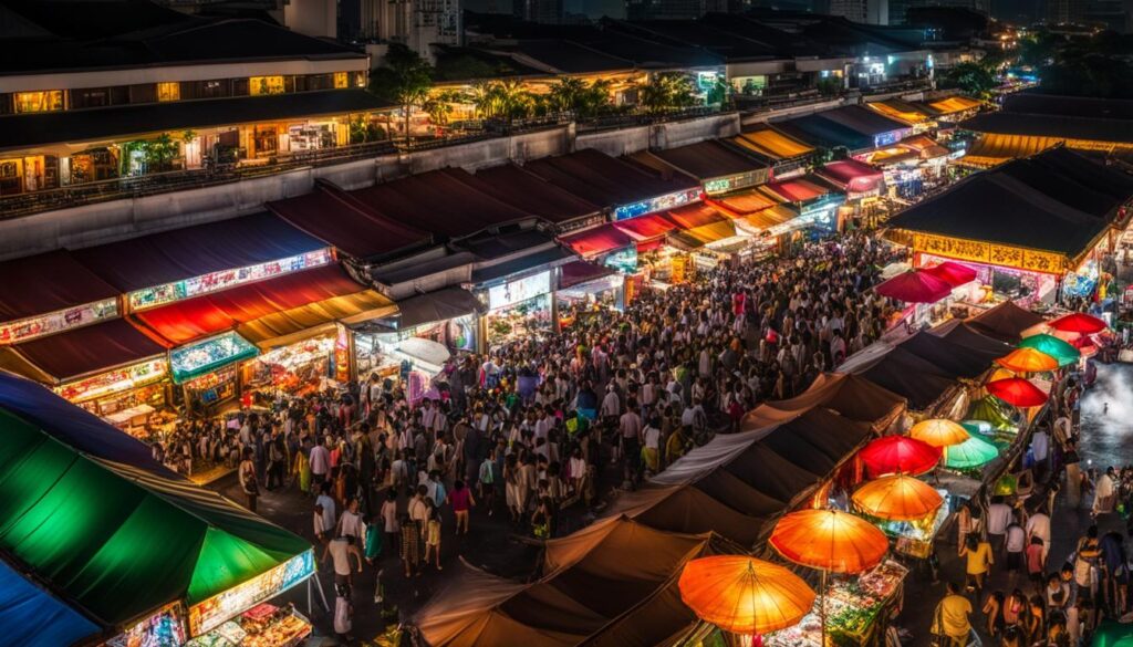 Peak season in Bangkok