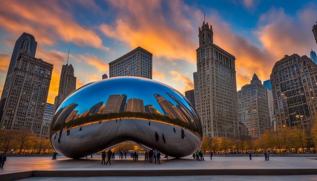 Public art in Chicago