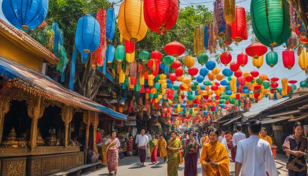 hot and dry weather for cultural festivals in Bangkok