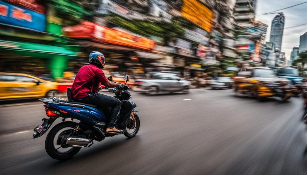 motorcycle in Thailand