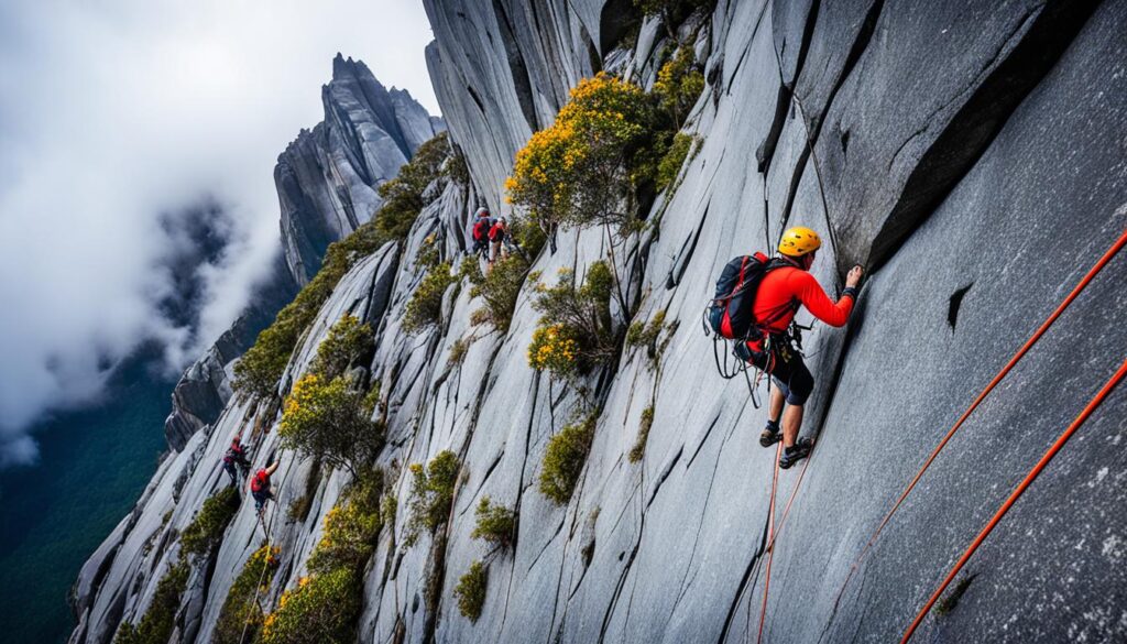 Climbing Mount Kinabalu, Malaysia