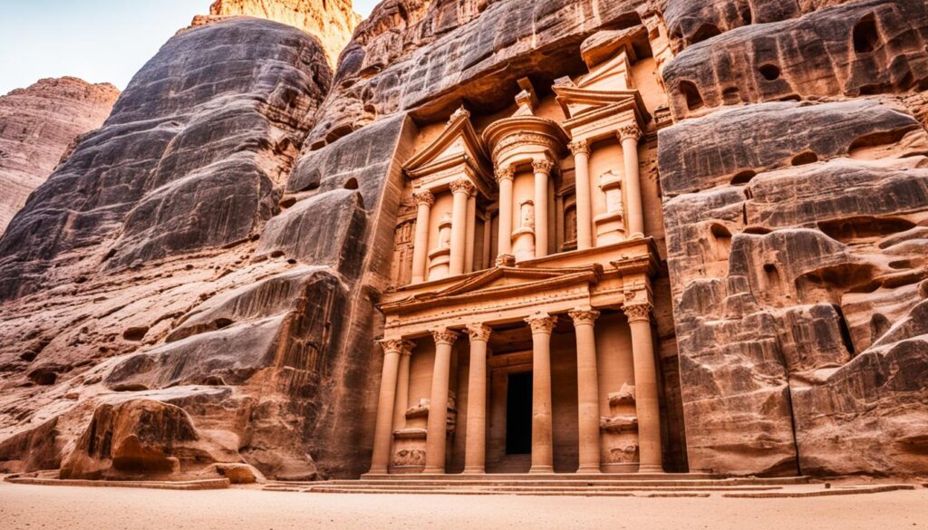 Nabatean tombs in Al-Ula