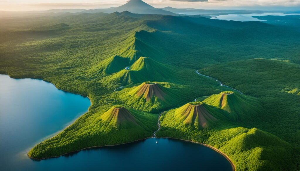 Ometepe Island's natural beauty