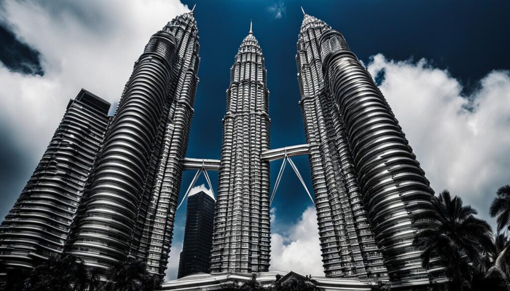 Petronas Twin Towers, a top tourist attraction in Kuala Lumpur