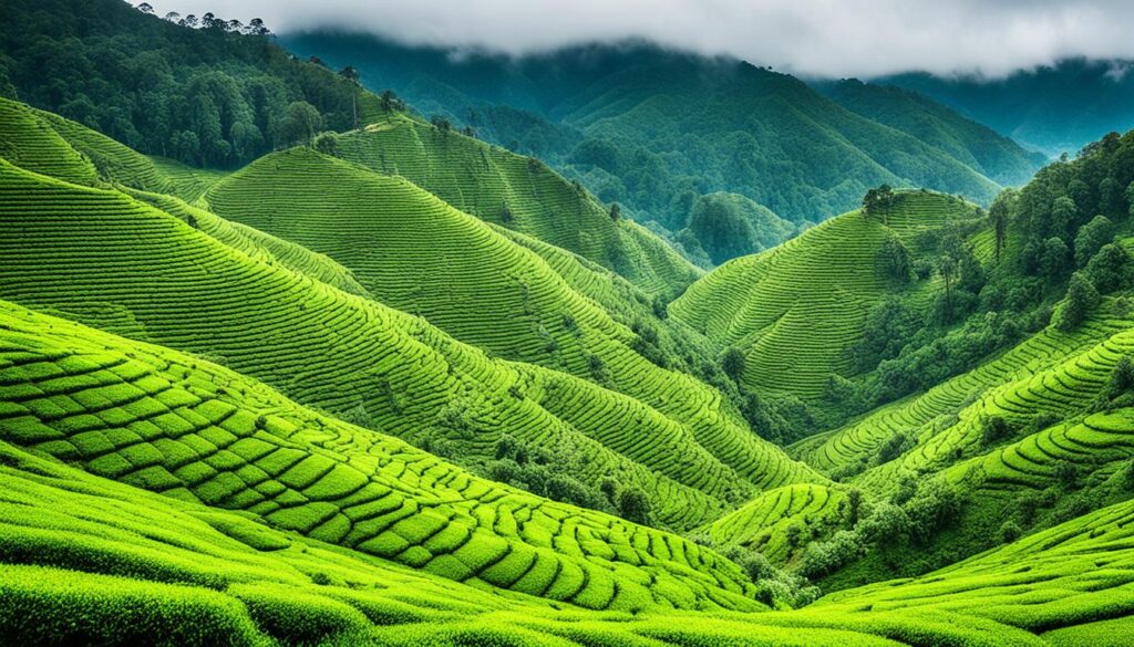 Scenic view of Cameron Highlands