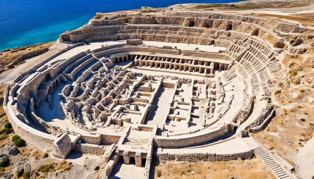 archaeological site of akrotiri